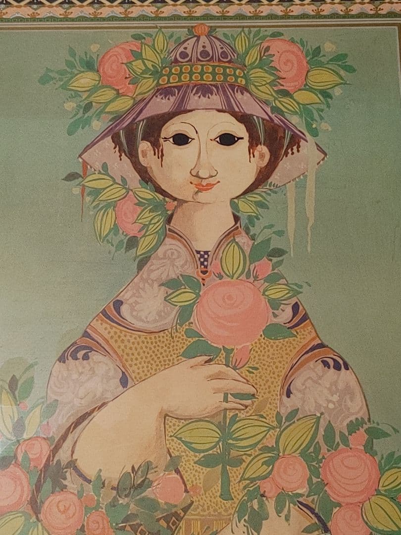 ビヨン　ヴィンブラッド　北欧　デンマーク　絵画　Bjorn　Wiinblad