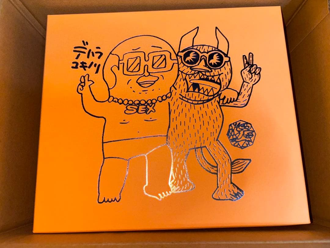 デハラユキノリ かつまたひでゆき 変態の合体が完成なのだ コラボ ソフビ 未使用