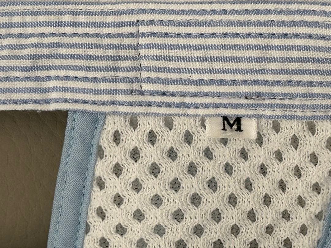 アイアンバロン IRON BARONS ハニカムハーネス　ホワイト/ブルー