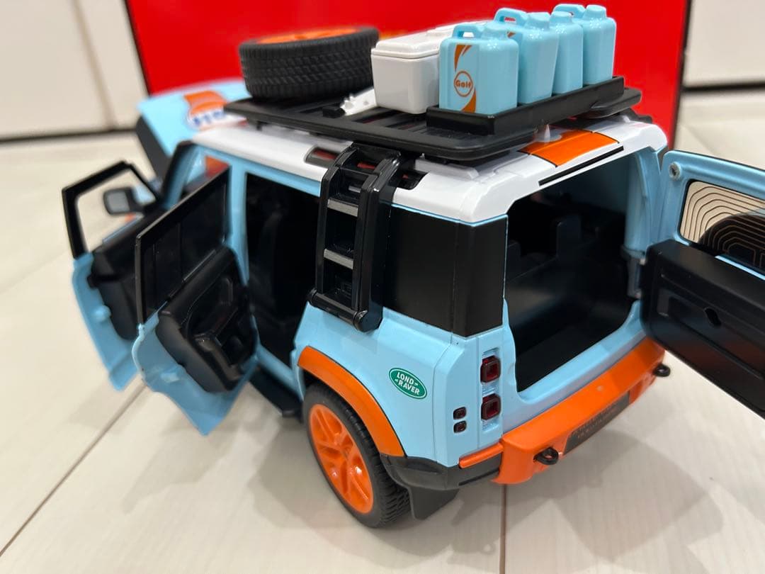 新品 希少 1/18 ランドローバー ディフェンダー Golf カスタム 仕様