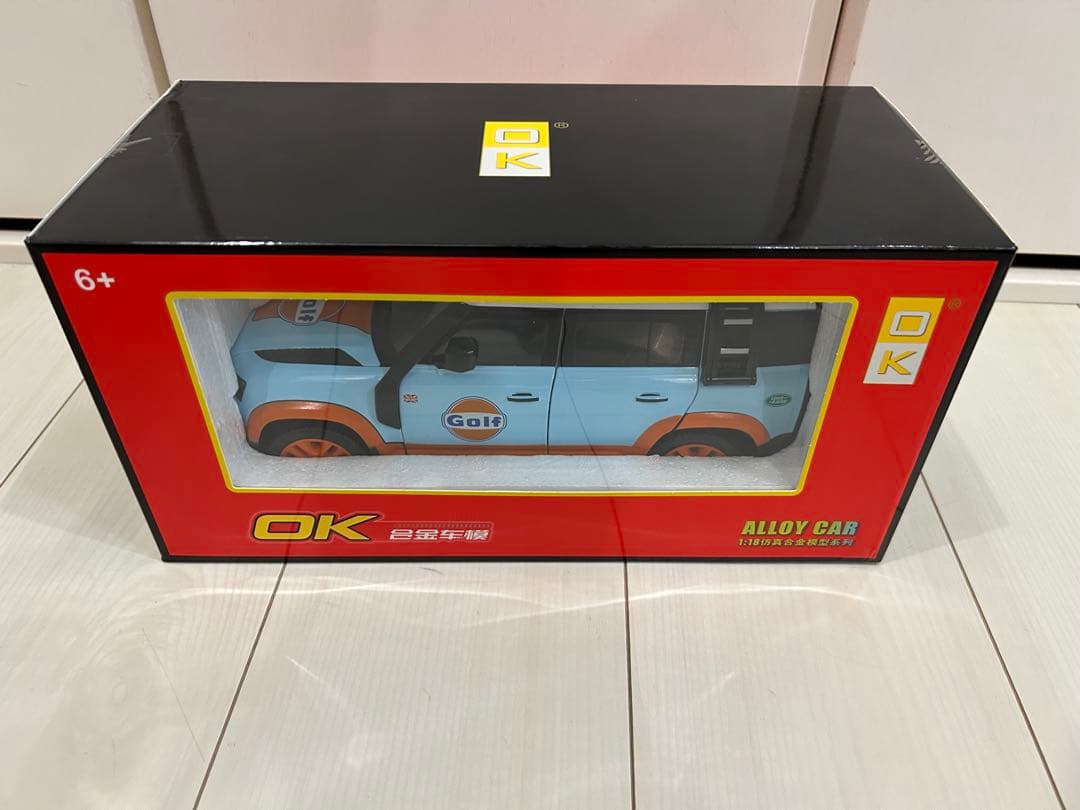新品 希少 1/18 ランドローバー ディフェンダー Golf カスタム 仕様