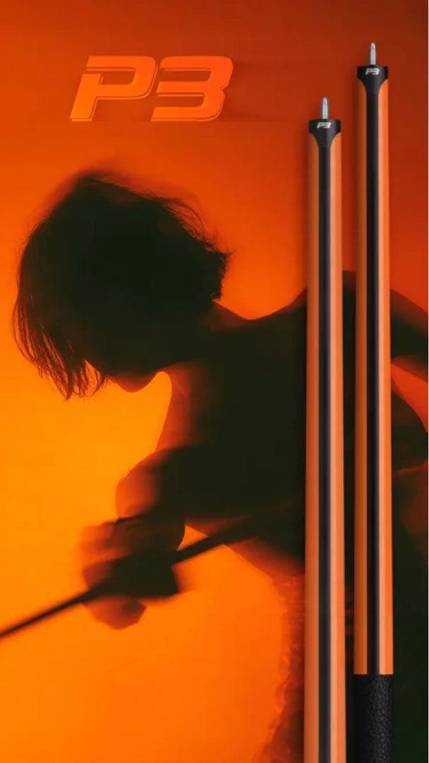 ビリヤード Predator P3 Flare Orange Pool Cue - NW