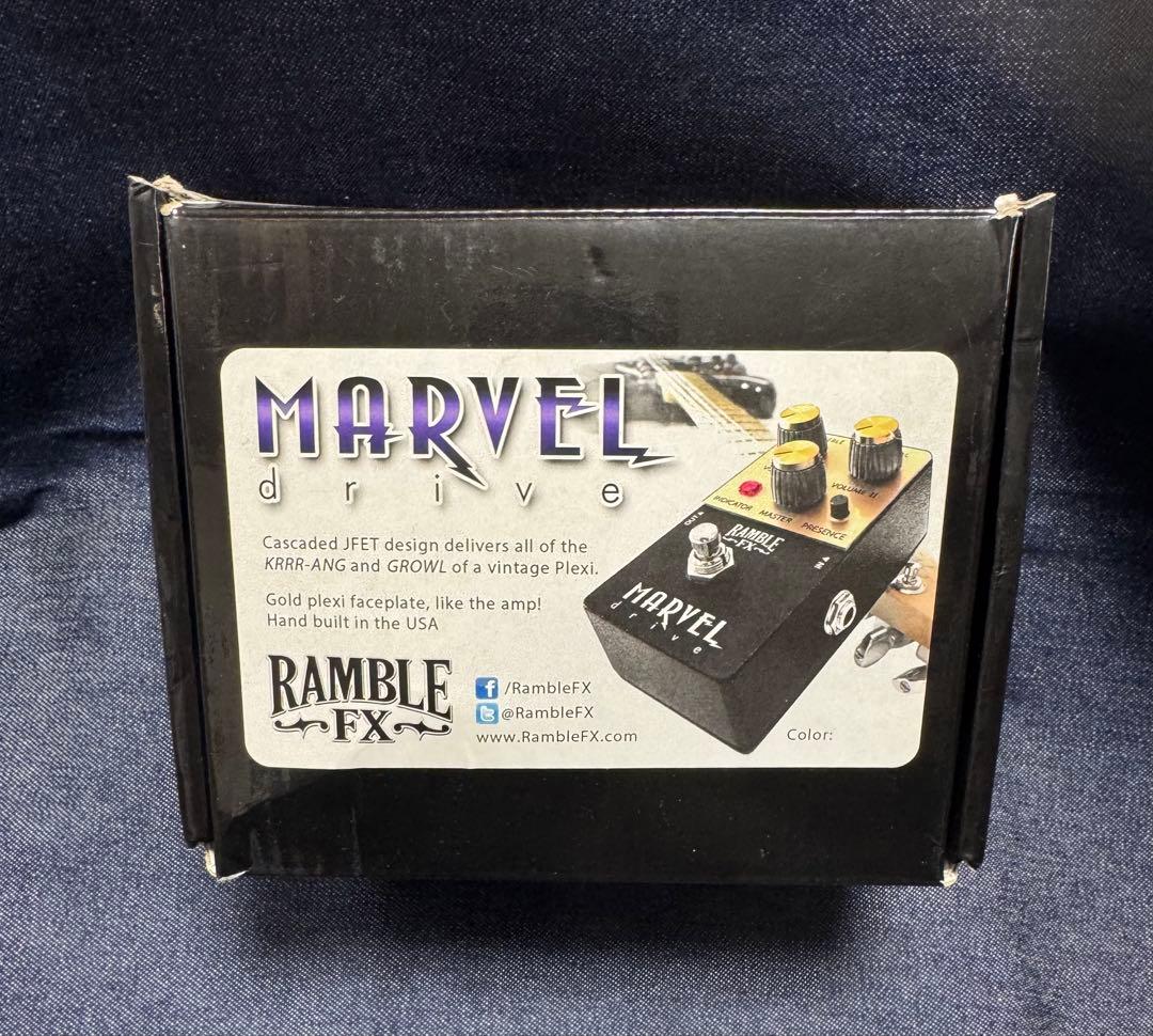Ramble FX MARVEL Drive ギターエフェクター