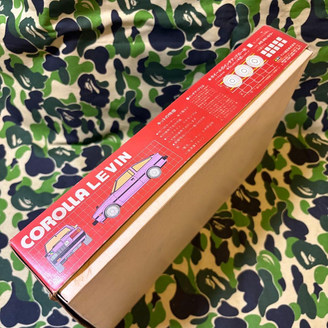 未組立 フジミ カローラレビン 1600 DOHC EFI 1/24インチアップ