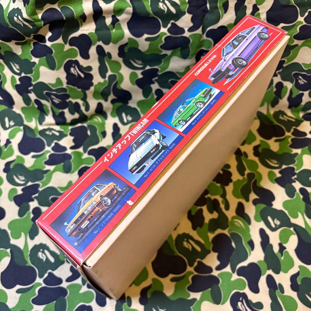 未組立 フジミ カローラレビン 1600 DOHC EFI 1/24インチアップ