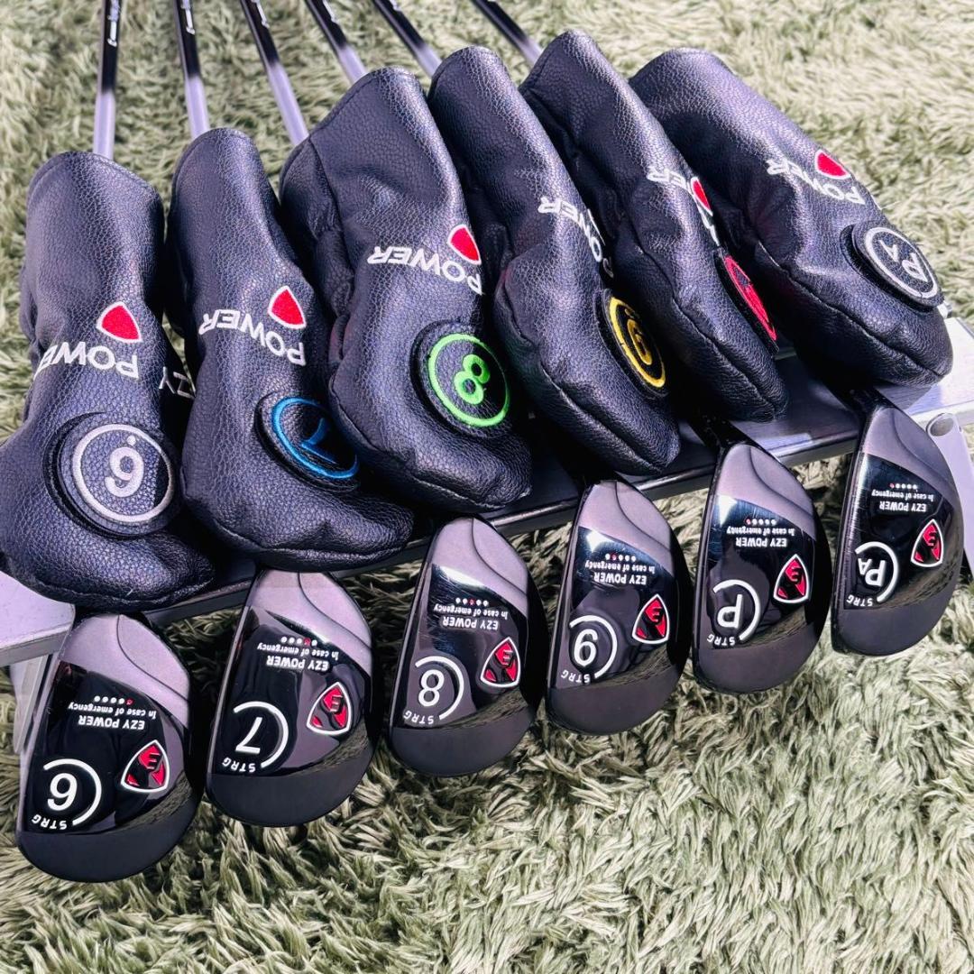 シニアゴルフ研究所 イージーパワー ユーティリティアイアン6本 メンズゴルフ