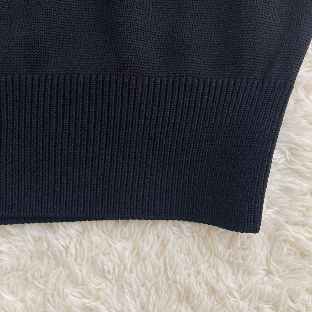 美品！PEARLY GATESパーリーゲイツ　モックネック　ハーフジップベスト