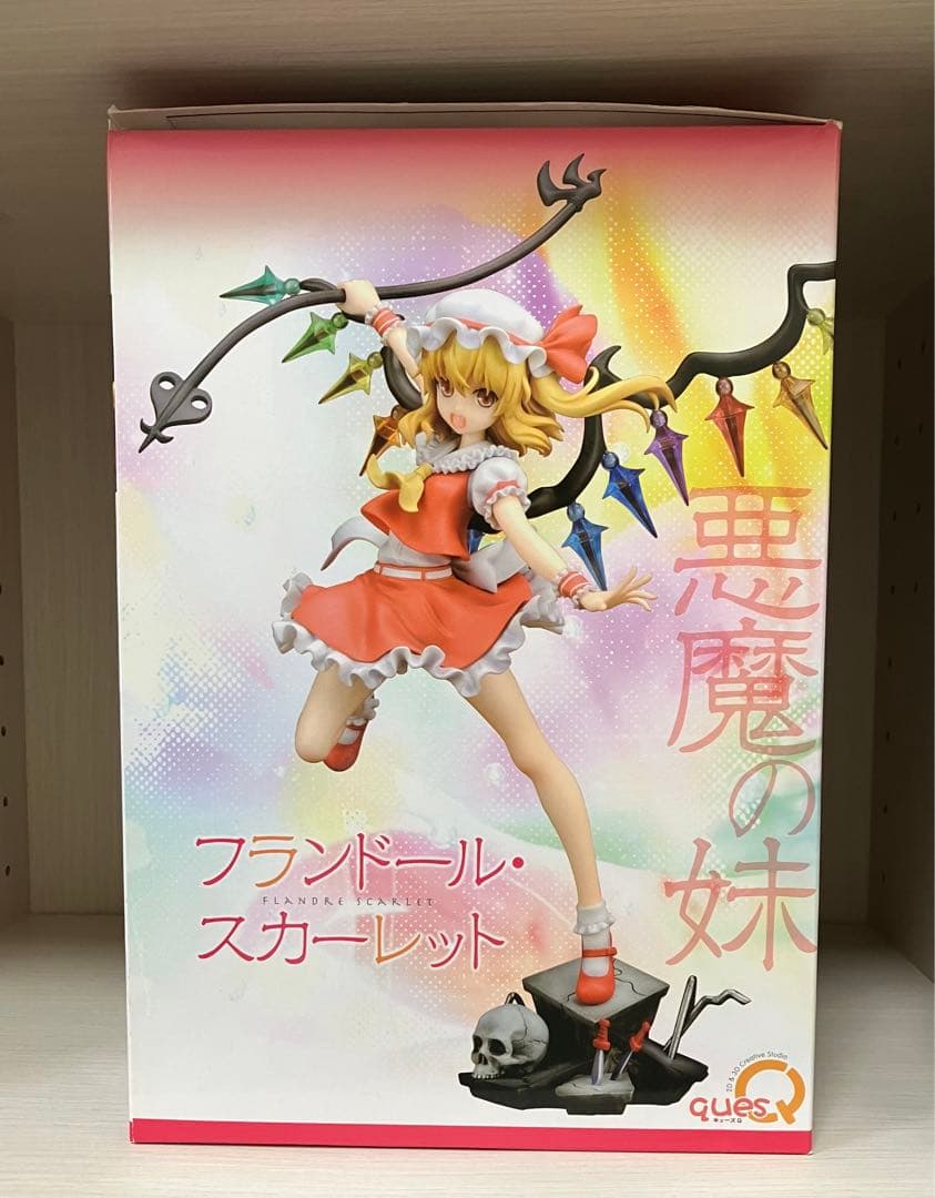 東方project キューズQ 悪魔の妹　フランドール・スカーレット　フィギュア