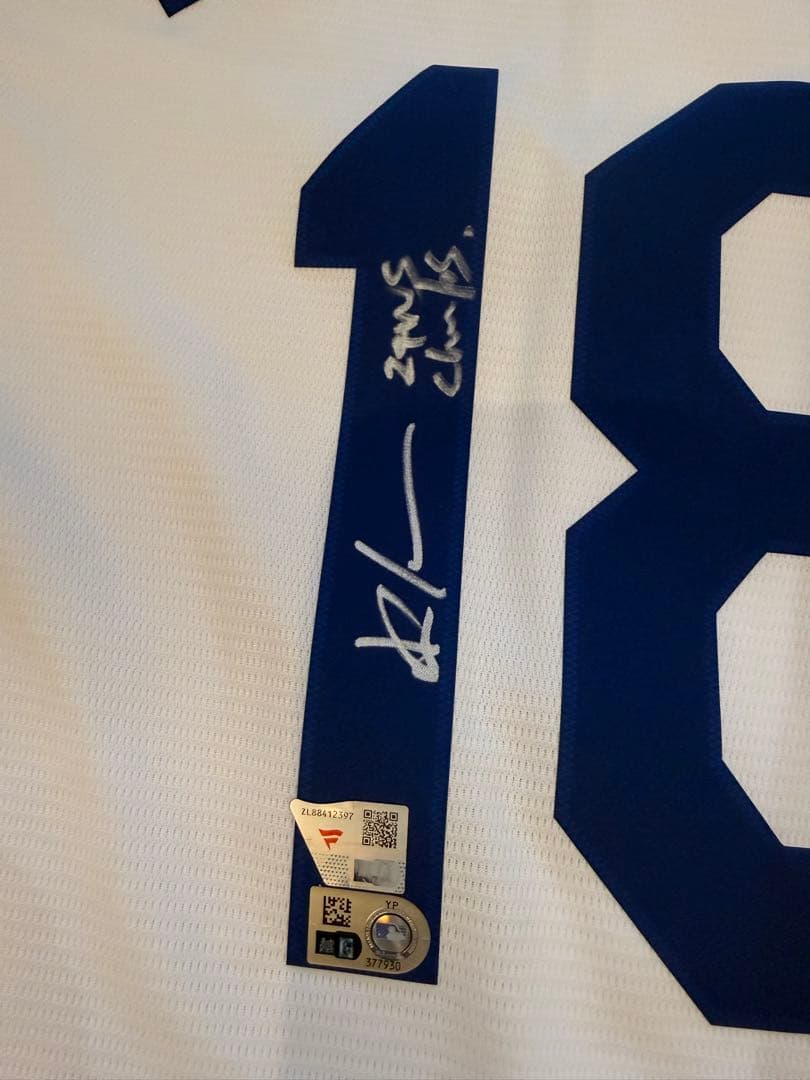 YAMAMOTO 18 直筆ユニフォーム