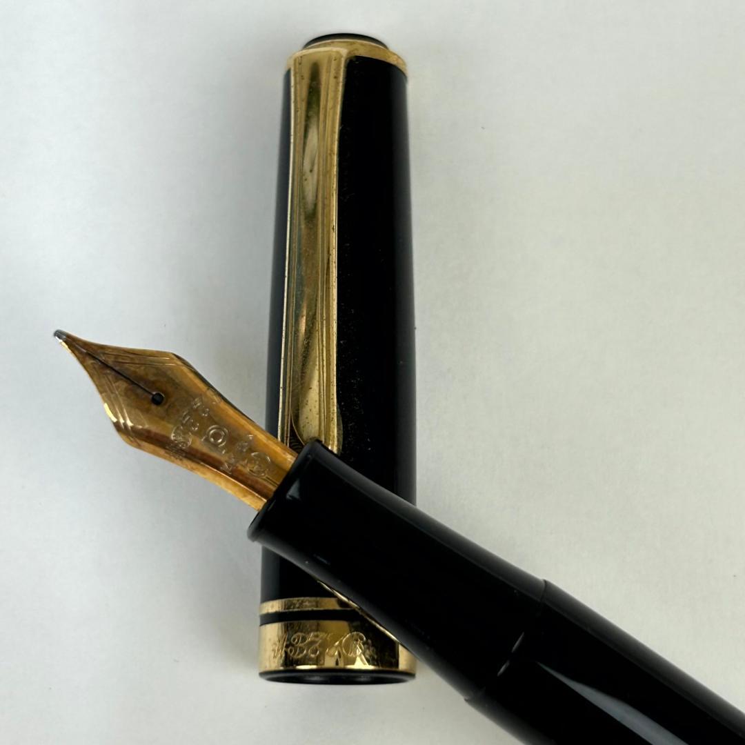 PLATINUM　プラチナ 万年筆　#3776　黒　14K　極太