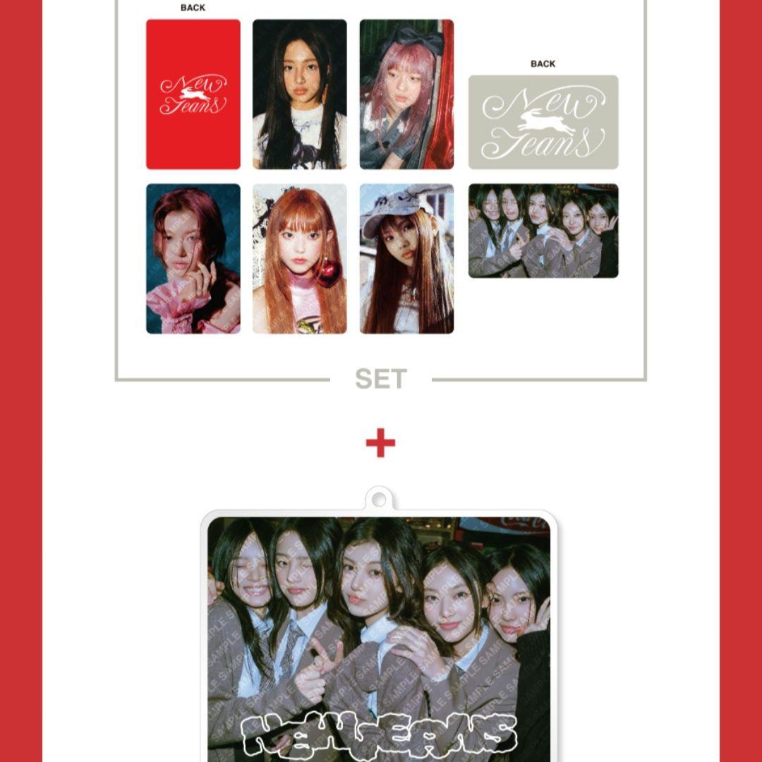 NewJeans 【 OMG 】 Weverse特典セット トレカ6枚＋アクキー