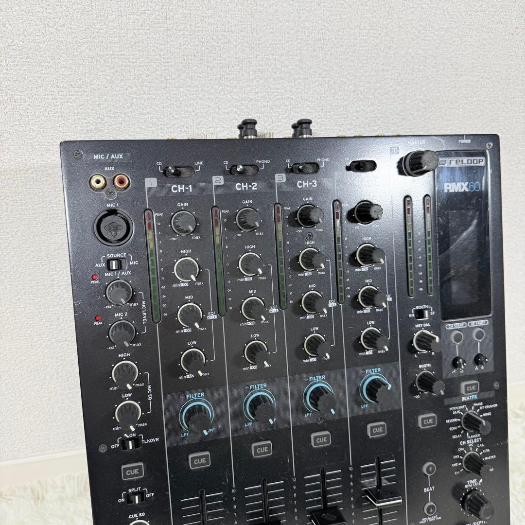 【美品】RELOOP RMX-60 Digital（リループ DJミキサー）