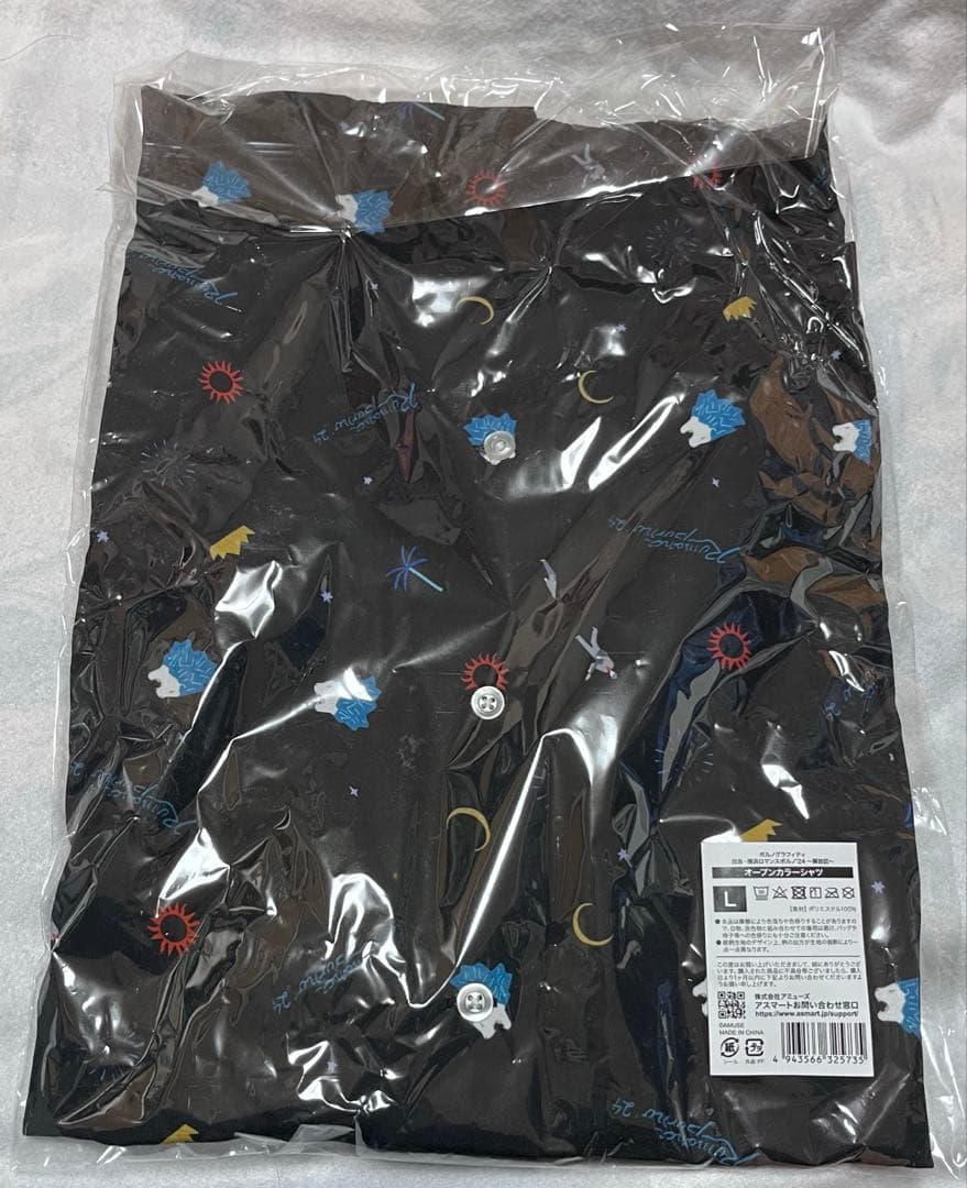 ポルノグラフィティ オープンカラーシャツ　Lサイズ　ロマンスポルノ'24 解放区