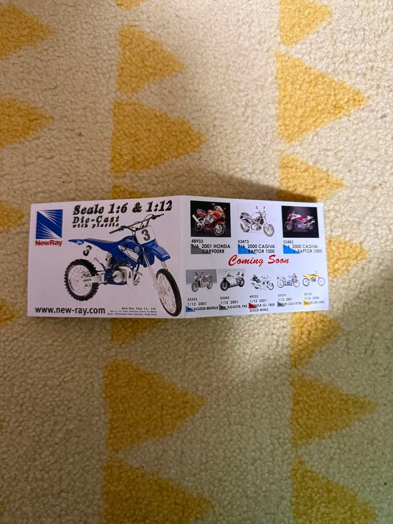 【RoadRider】 R1200C NewRay 1/6スケール