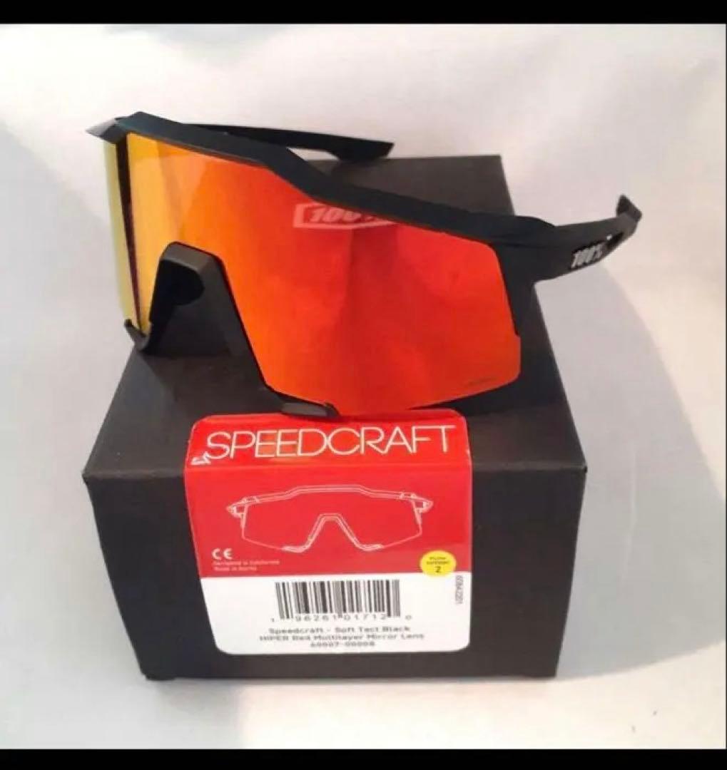 現行モデル 100% SPEEDCRAFT ワンハンドレッド サングラス