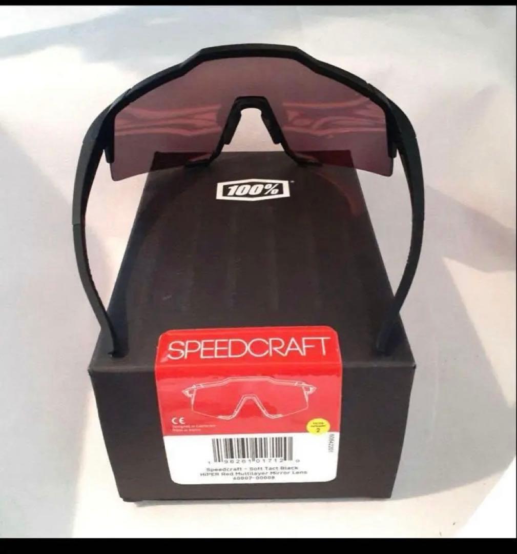 現行モデル 100% SPEEDCRAFT ワンハンドレッド サングラス