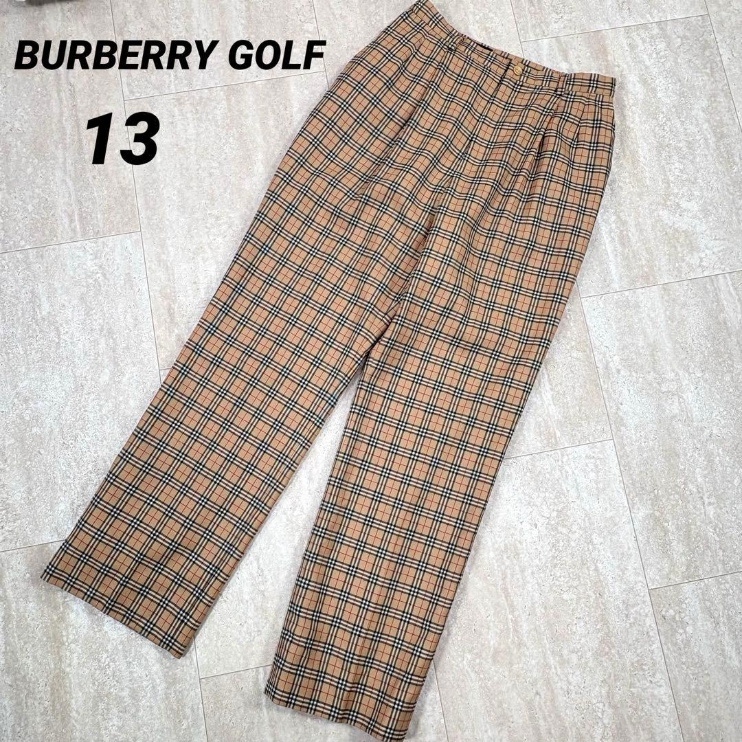 バーバリーゴルフ BURBERRY GOLF パンツ ノバチェック ウール13