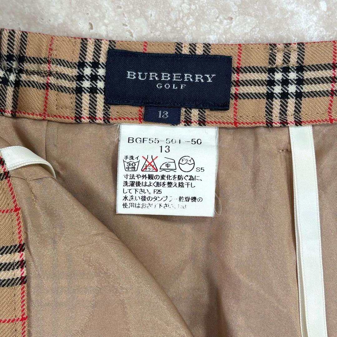 バーバリーゴルフ BURBERRY GOLF パンツ ノバチェック ウール13