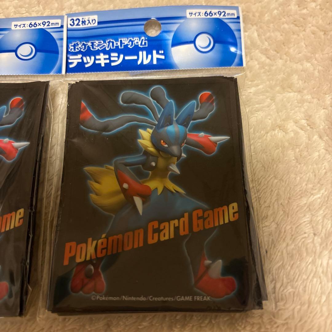 ポケモンセンター限定 デッキシールド スリーブ　メガルカリオ
