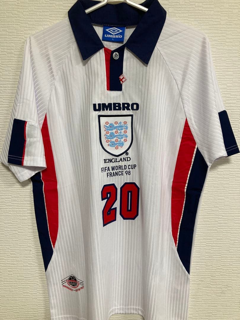 1998 ワールドカップ イングランド代表 オーウェン ユニフォーム（H）
