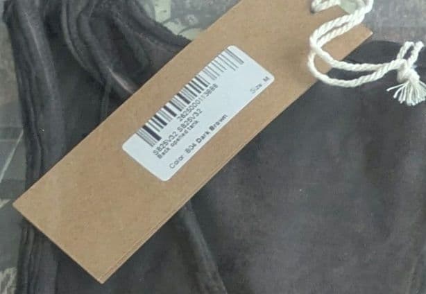 サルセーションウェア新作Back opened tankダークブラウン 　М