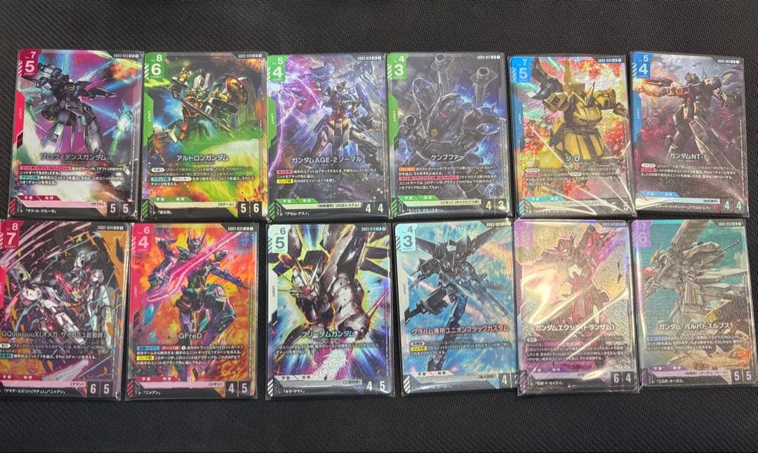 ガンダムカード 三弾 LR以下4コン