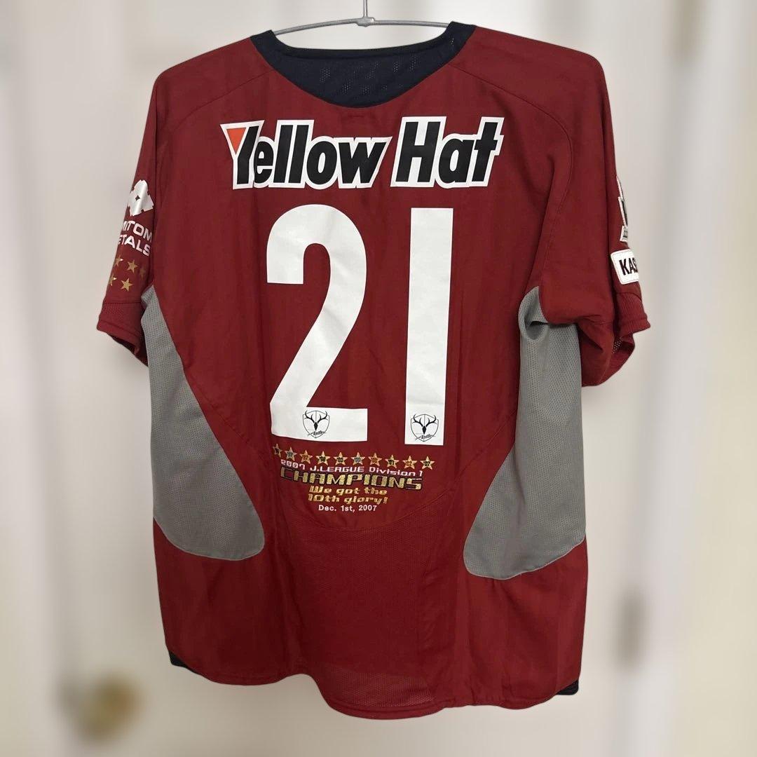 直筆サイン入りユニフォーム 2006-2007 曽ヶ端　鹿島アントラーズ