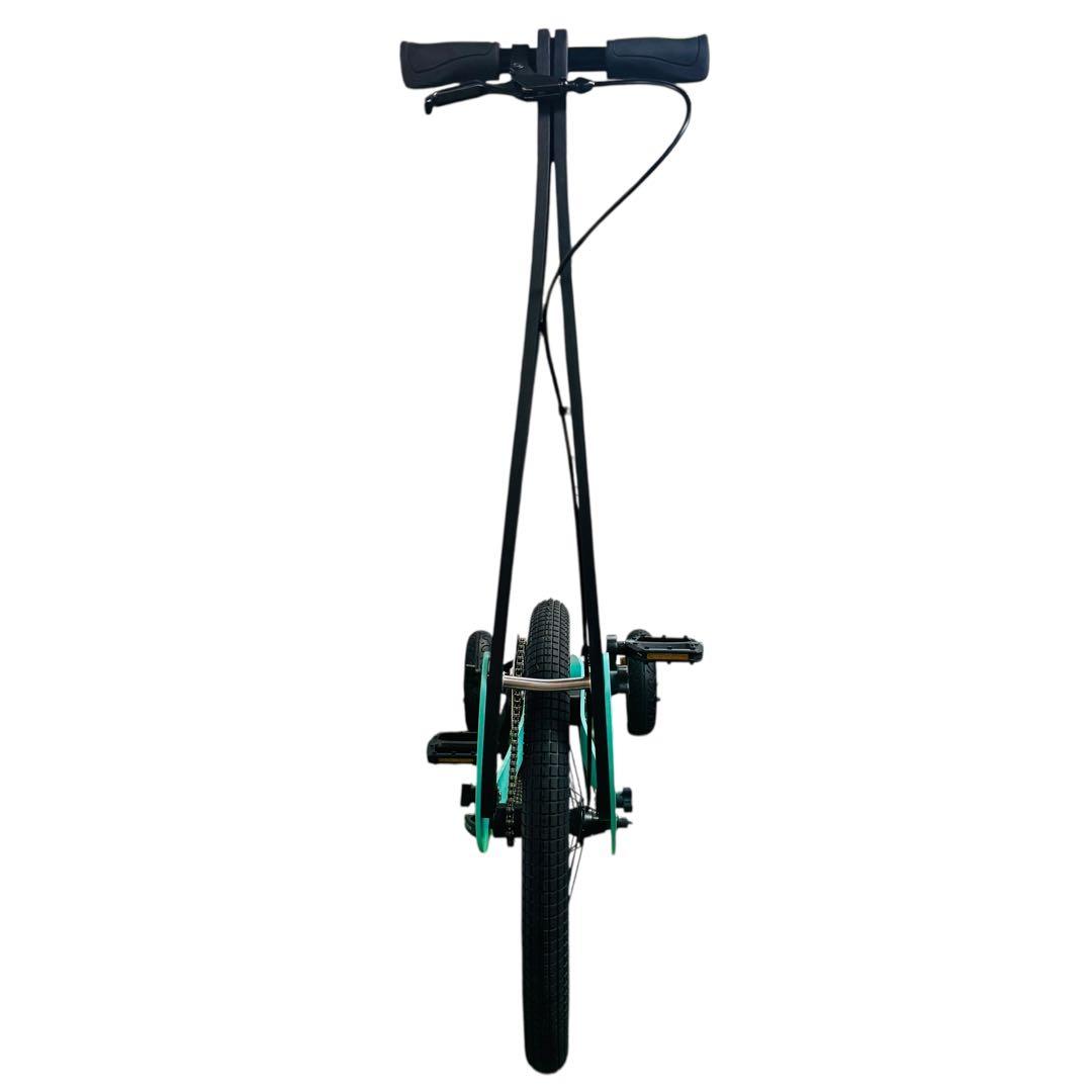 美品 halfbike2 ハーフバイク 折りたたみ自転車 ブルー 20インチ