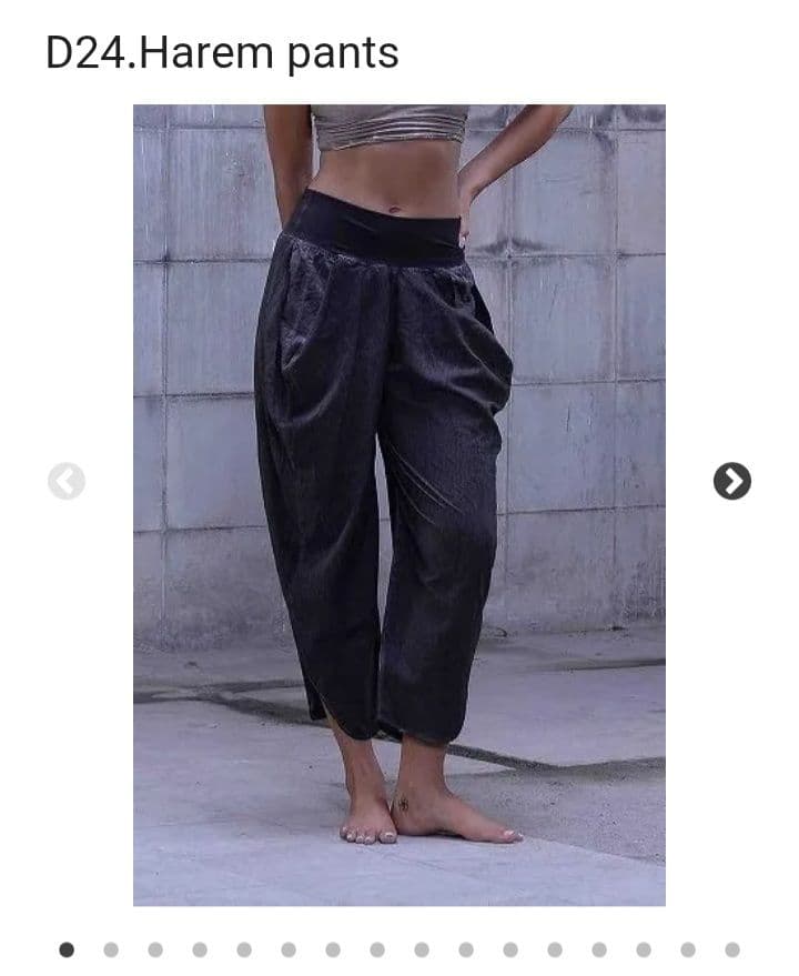 Salsation ハーレムパンツ Sサイズ