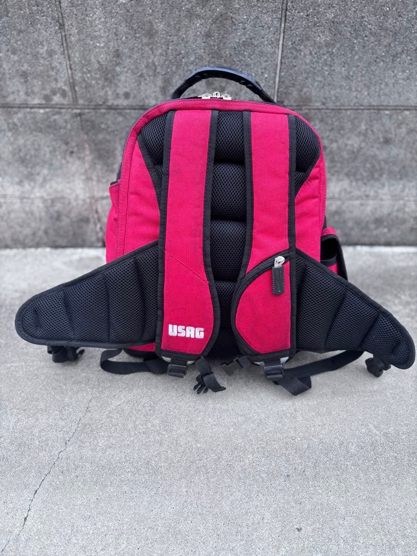 USAG ウーザック　ツールバックパック 007SV 赤/黒