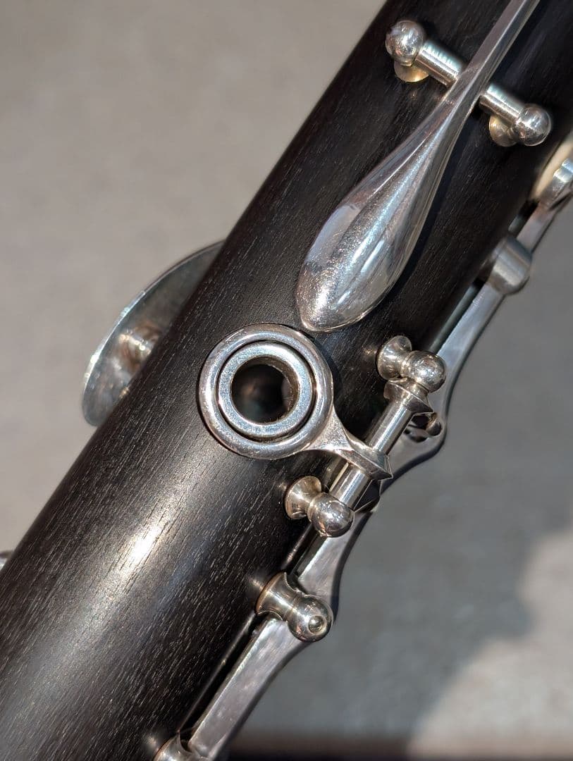 全タンポ交換済 ビュッフェクランポン R13 クラリネット 銀メッキ良好割れなし