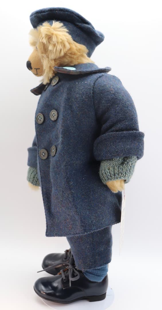 アーティストベア STAR ジョー・グリノ作 青いウールコートのぬいぐるみ