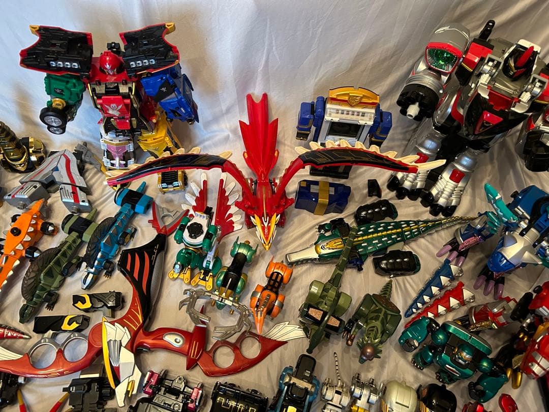 侍戦隊シンケンジャー他　戦隊モノ　仮面ライダー等ジャンク　画像1と7と15と20