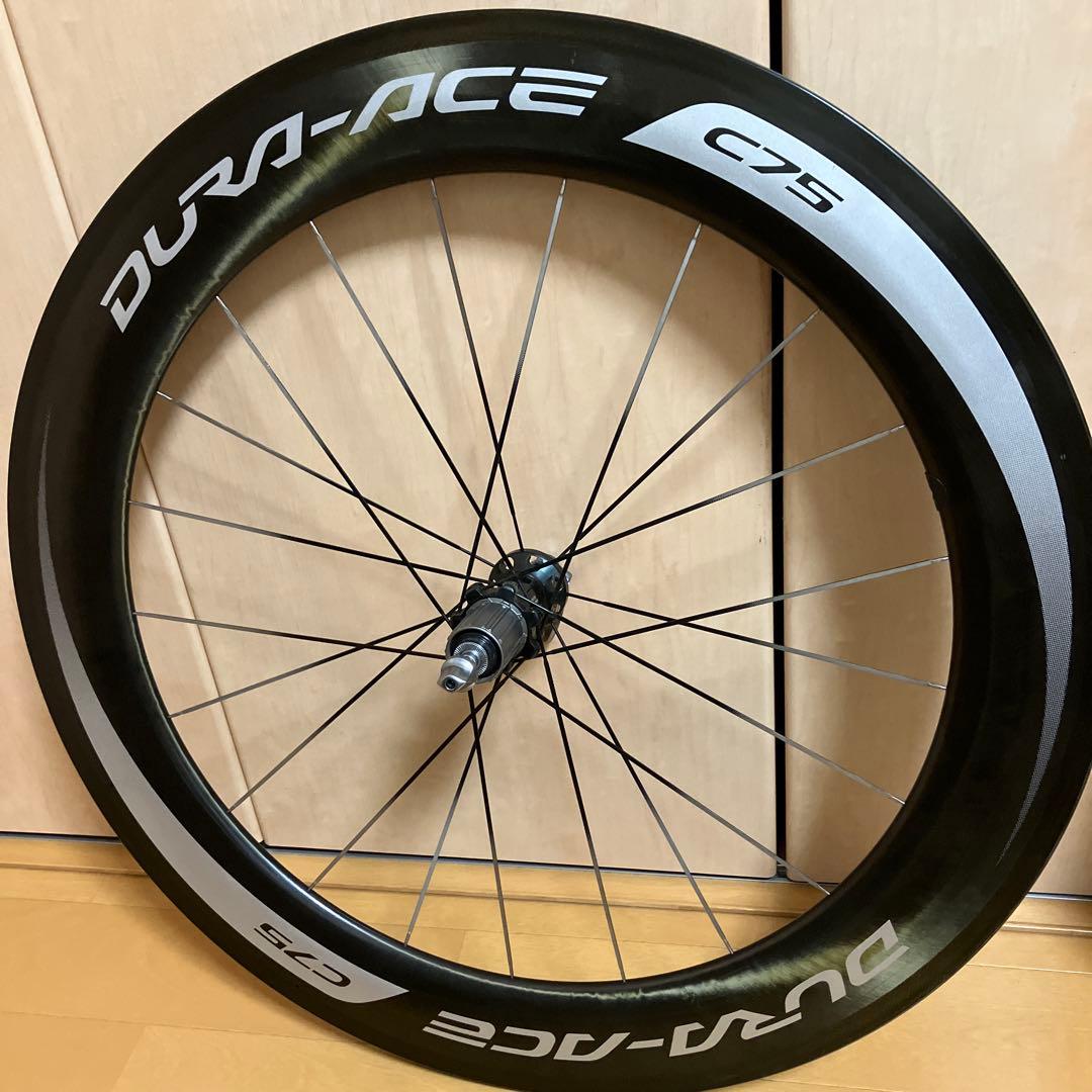 DURA-ACE C75 チューブラーホイール 前後セット700C