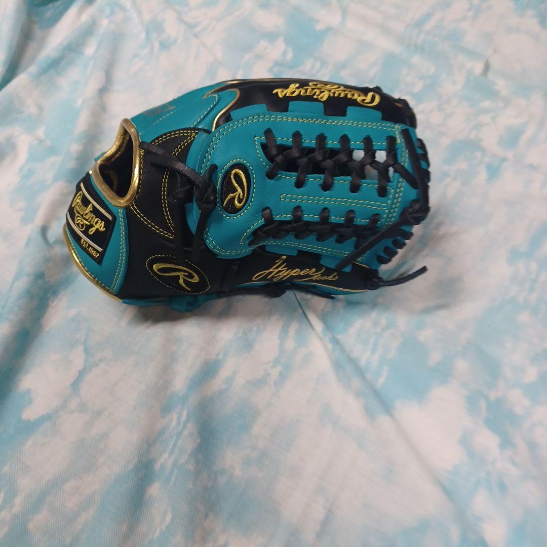 Rawlings Gold Glove 軟式グローブ 青/黒