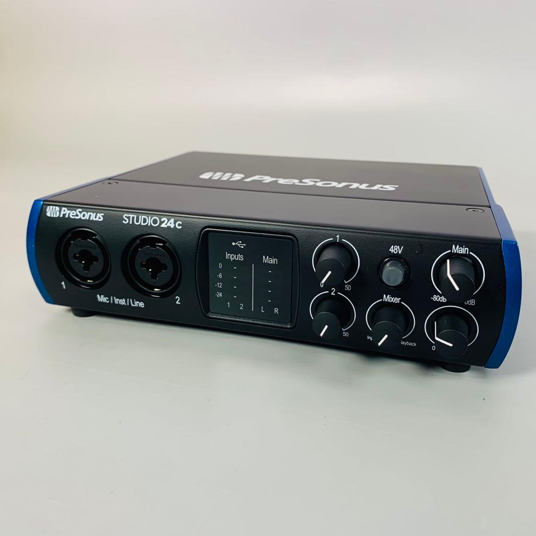 PreSonus プレソナスSTUDIO 24C オーディオインターフェイス