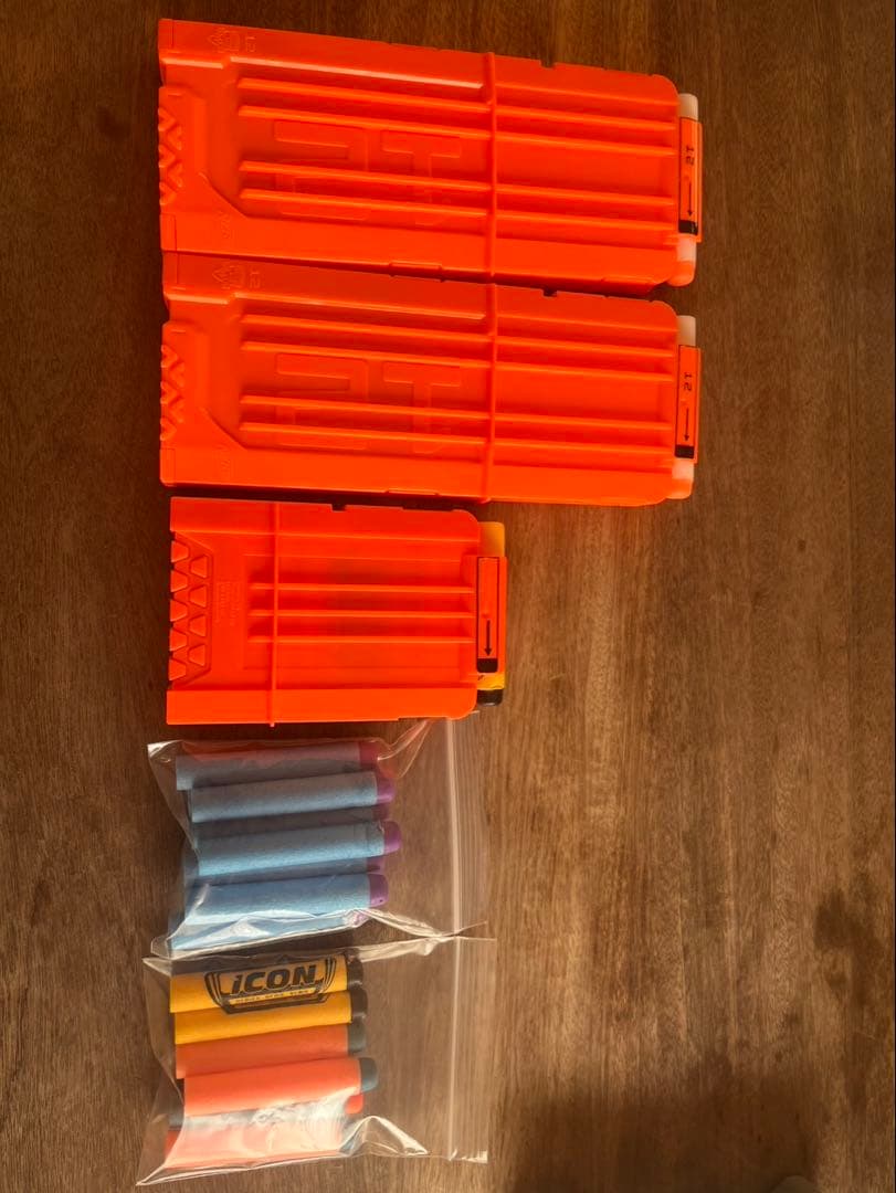 Nerf トイガン 6点（5種類）セット