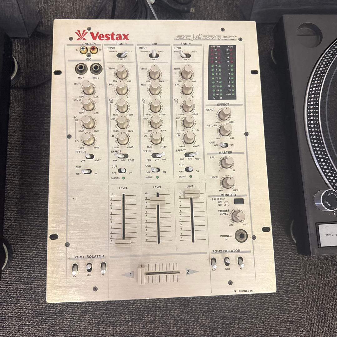 Technics SL-1200 ターンテーブル 2台Vestax PMC-05