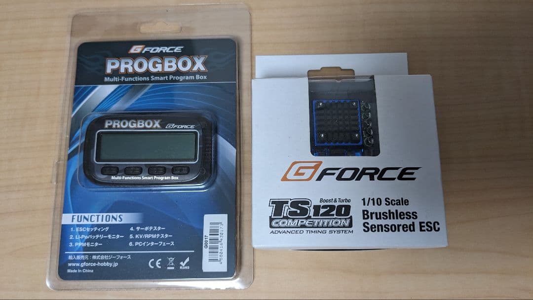 GFORCE TS120 プログラムボックス付き