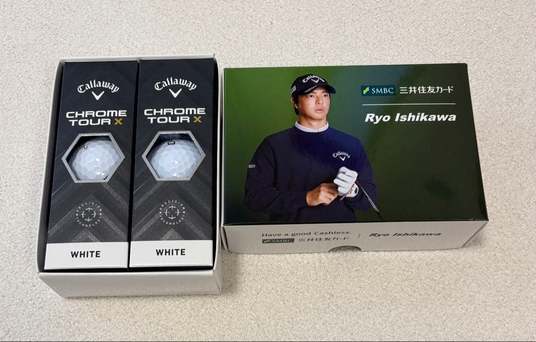 Callaway キャディバッグ ホワイト(ボール2スリーブ付き)