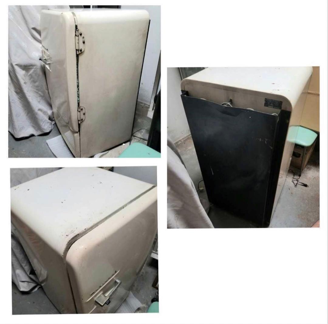 レア 可動品 National 冷蔵庫 昭和 レトロ ビンテージ アンティーク