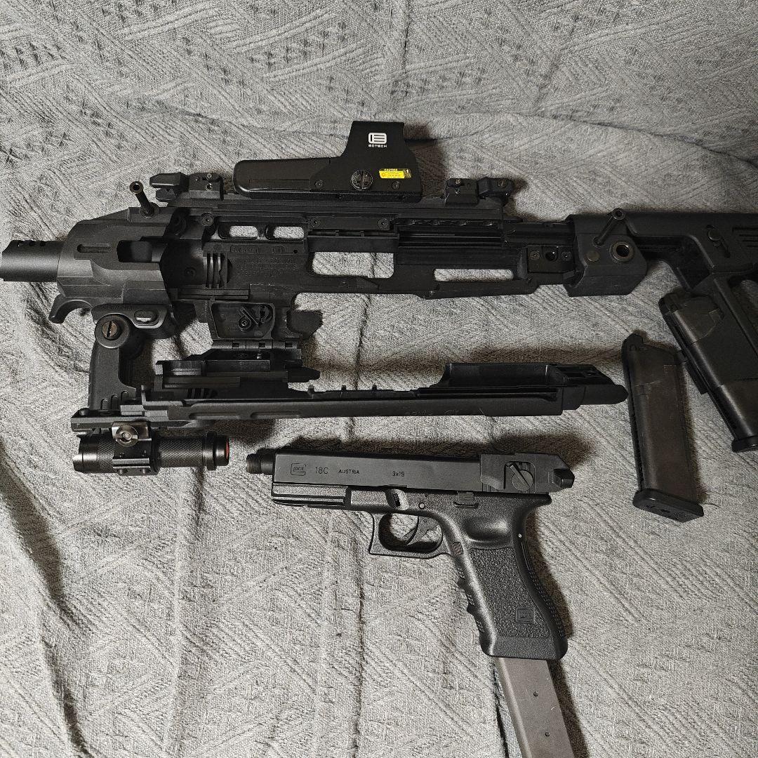 東京マルイGLOCK 18C ガスガン RONIコンバージョンキット【オマケ有】