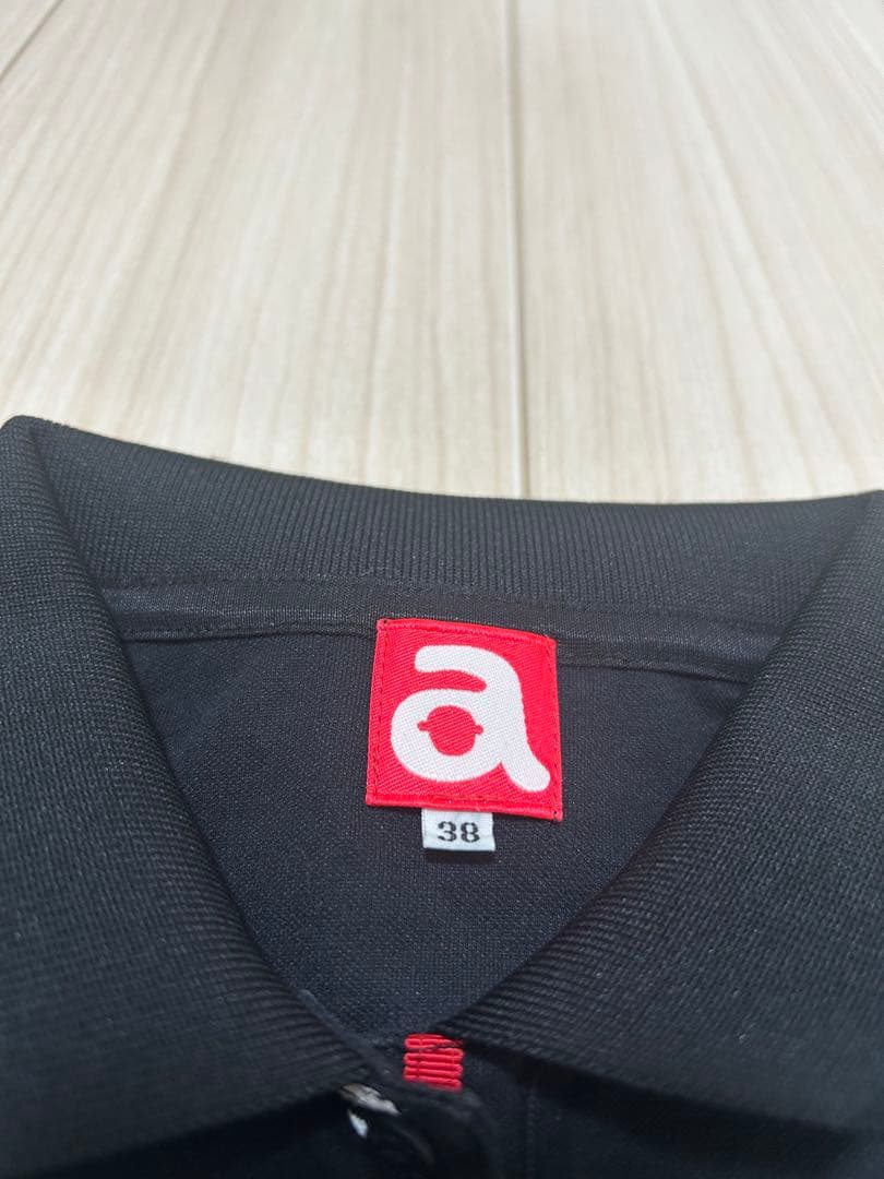 極美品 アルチビオ ゴルフウェア ワンピース ハート柄 ネイビー 38 Mサイズ