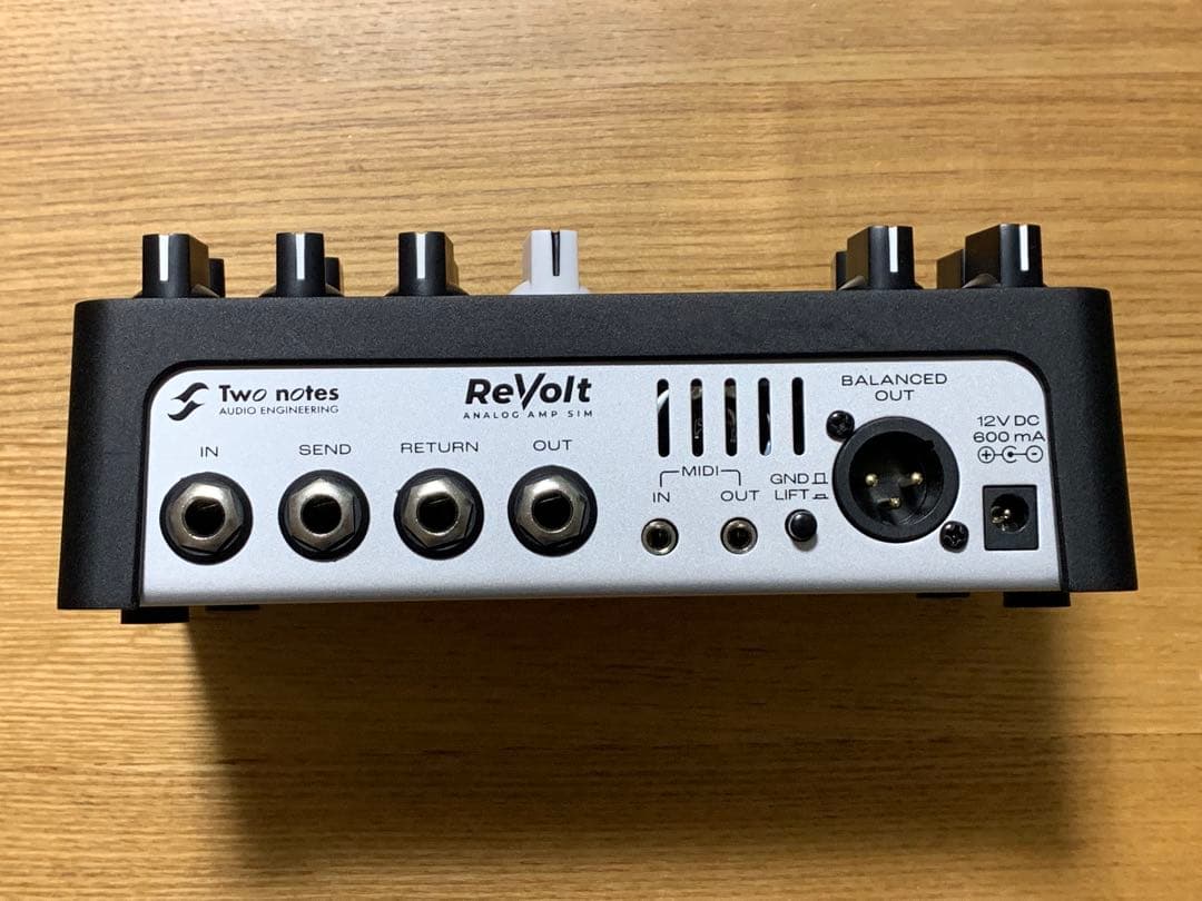 TWO NOTES ReVolt Guitar アンプシミュレーター 真空管