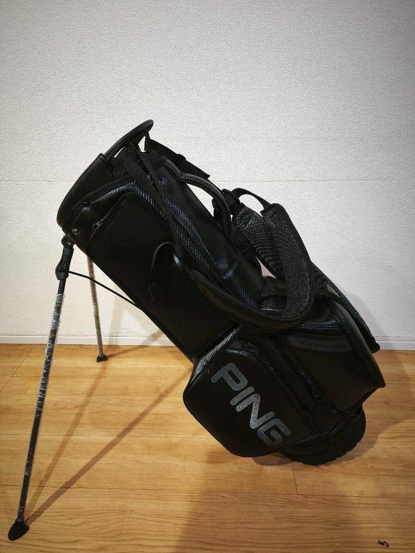 【美品】PING キャディバッグ スタンド CB-P2307 フーファーツアー
