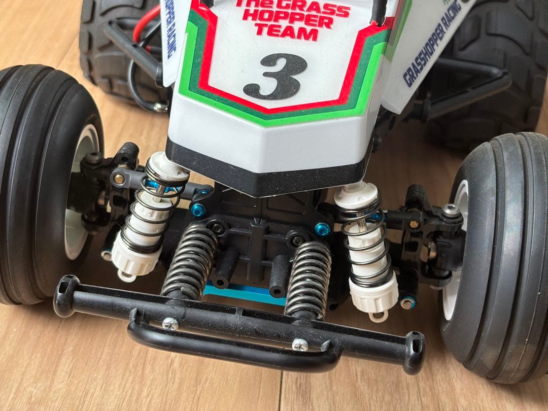 タミヤ コミカルグラスホッパー未走行　ヘックスビス使用オプション多数　電飾あり