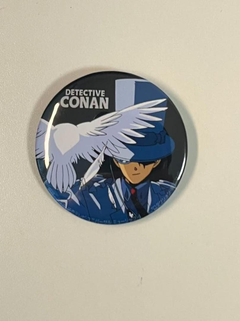 名探偵コナン 劇場版 20周年 世紀末の魔術師 怪盗キッド 缶バッジ
