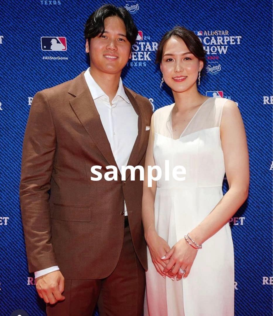 大谷翔平・真美子夫妻　レッドカーペット20選　★254   選択購入可能