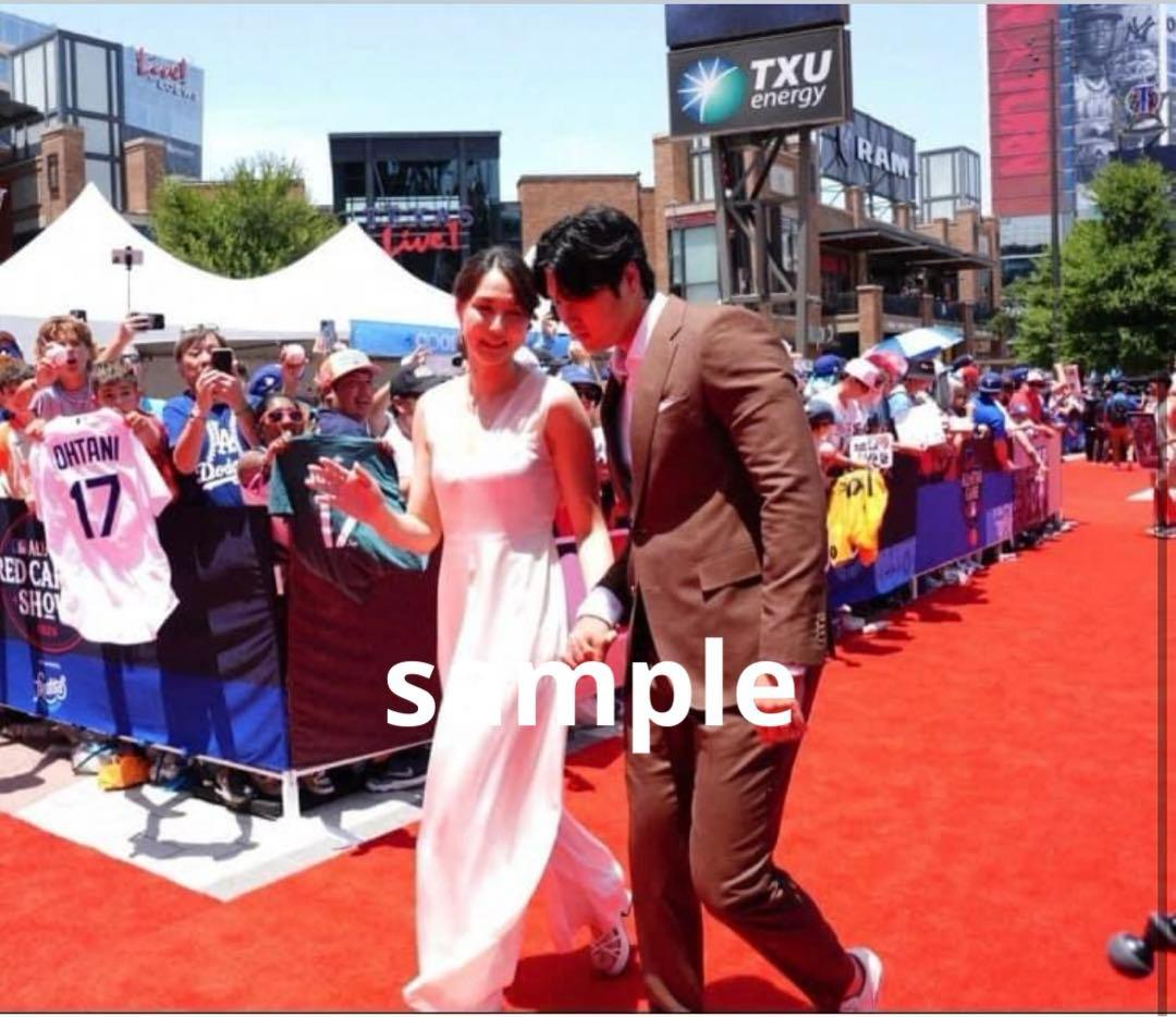 大谷翔平・真美子夫妻　レッドカーペット20選　★254   選択購入可能