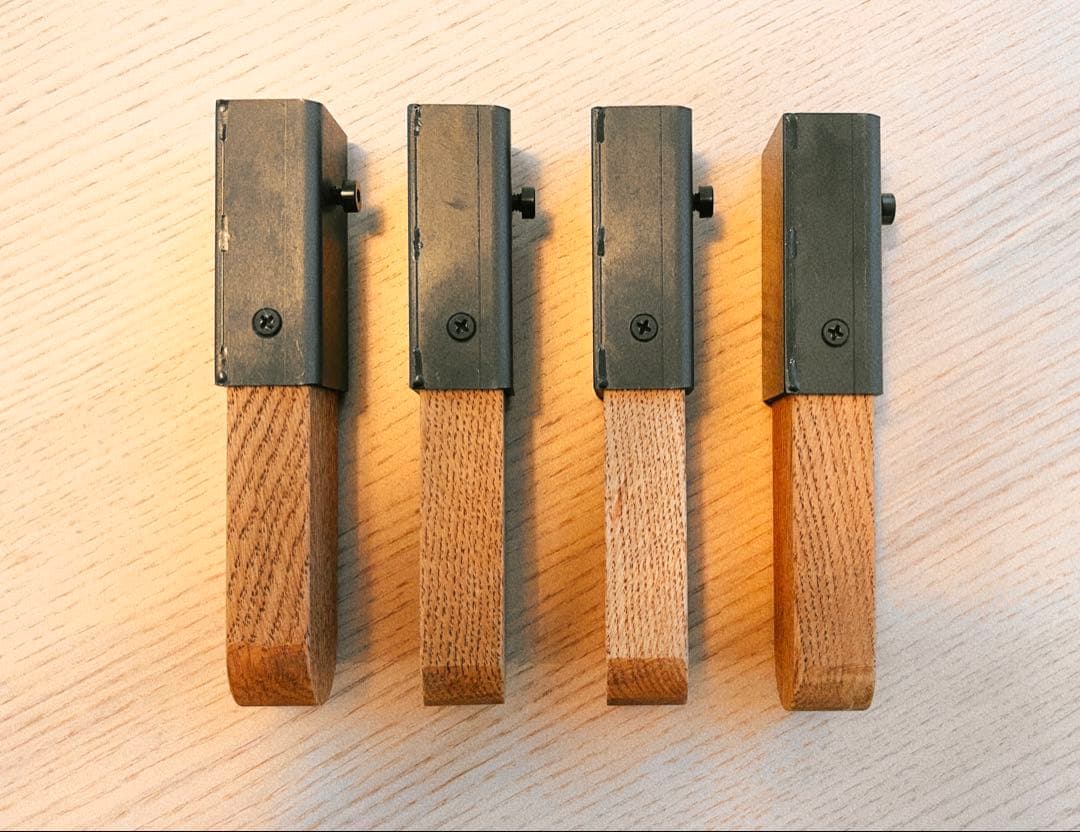 ブラックデザイン ハレテーブル 日和 延長脚 改良品 高さオーダー可能